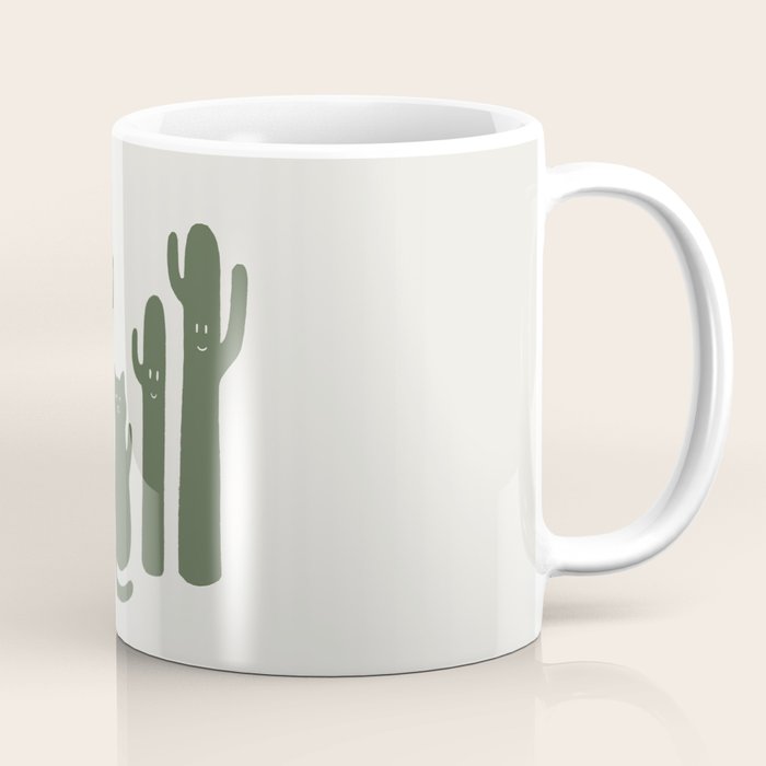 Hidden cat 55g green CATus Coffee Mug Gallery Image 1