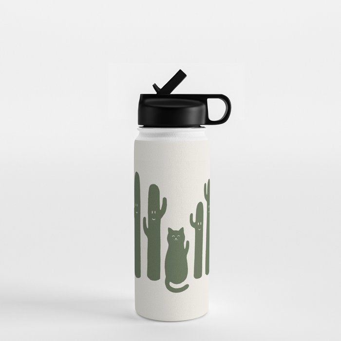 Hidden cat 55g green CATus Water Bottle Gallery Image 1