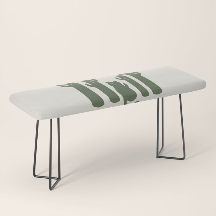 Hidden cat 55g green CATus Bench Gallery Image 1