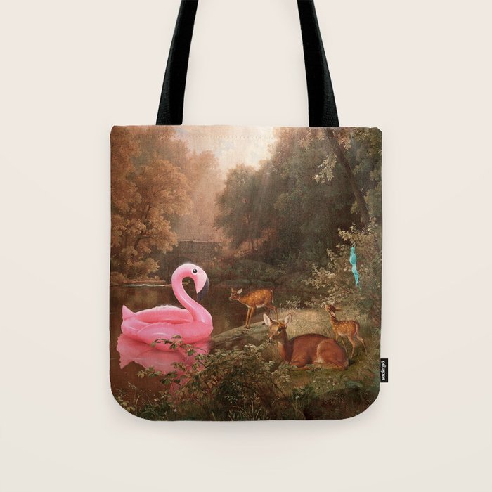 When The Bathers Are Gone Tote Bag Gallery Image 1