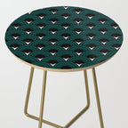 Art Deco Shell Print Side Table Gallery Image 2