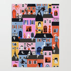 Halloween Houses Poster Gallery Image 4
