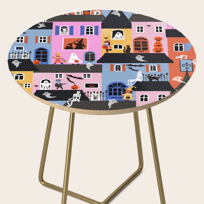 Halloween Houses Side Table Gallery Image 2