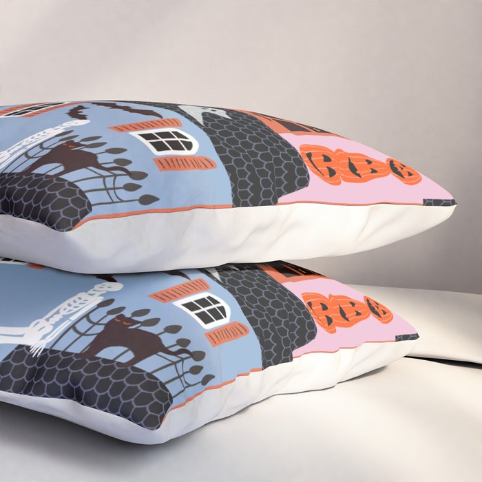 Halloween Houses Pillow Sham Gallery Image 3