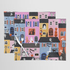 Halloween Houses Placemat Gallery Image 1