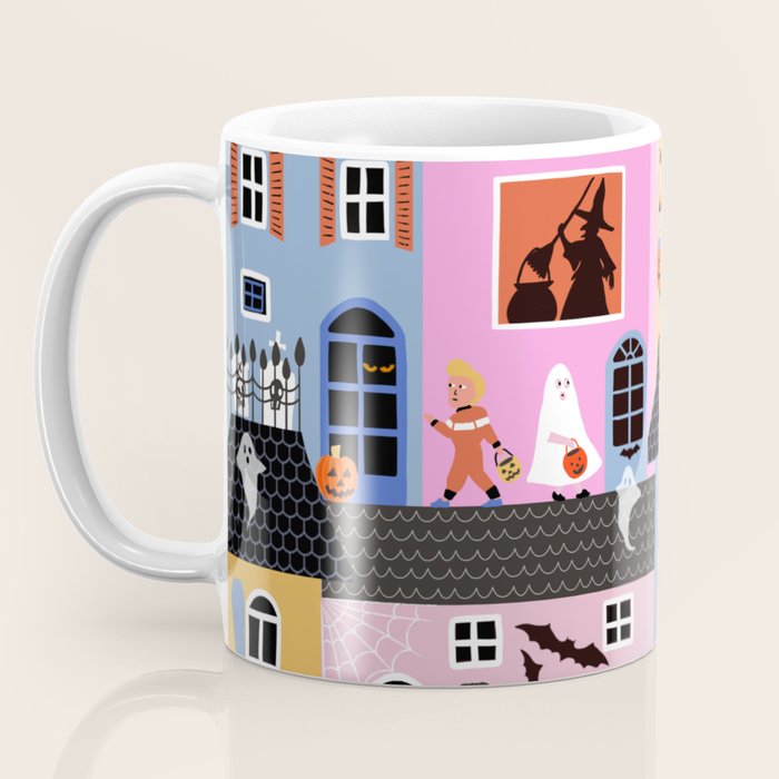 Halloween Houses Coffee Mug Gallery Image 3