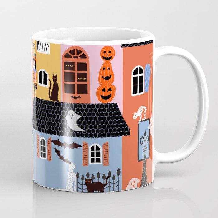 Halloween Houses Coffee Mug Gallery Image 1