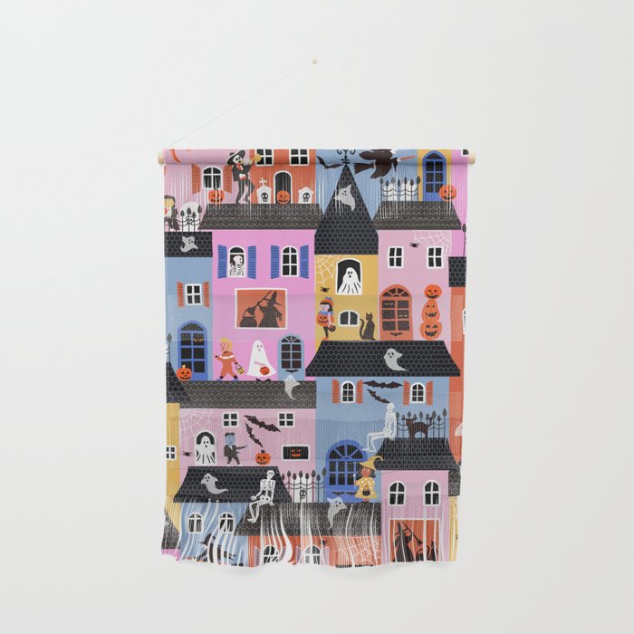 Halloween Houses Wall Hanging Gallery Image 1