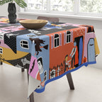 Halloween Houses Tablecloth Gallery Image 3