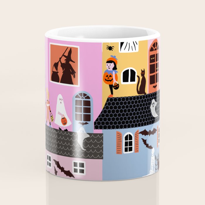 Halloween Houses Coffee Mug Gallery Image 4