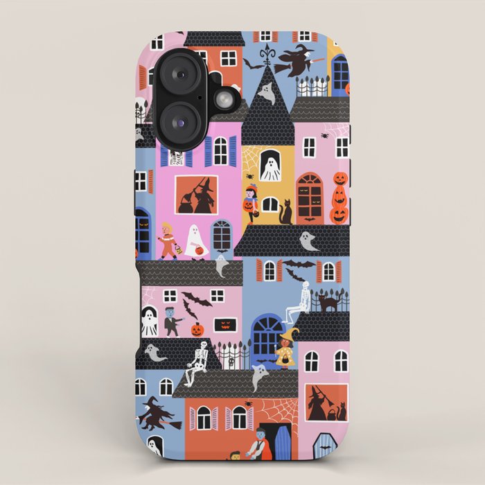Halloween Houses iPhone Case Gallery Image 1