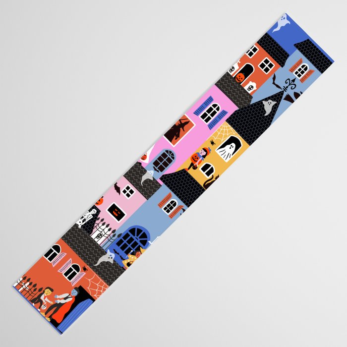 Halloween Houses Table Runner Gallery Image 3