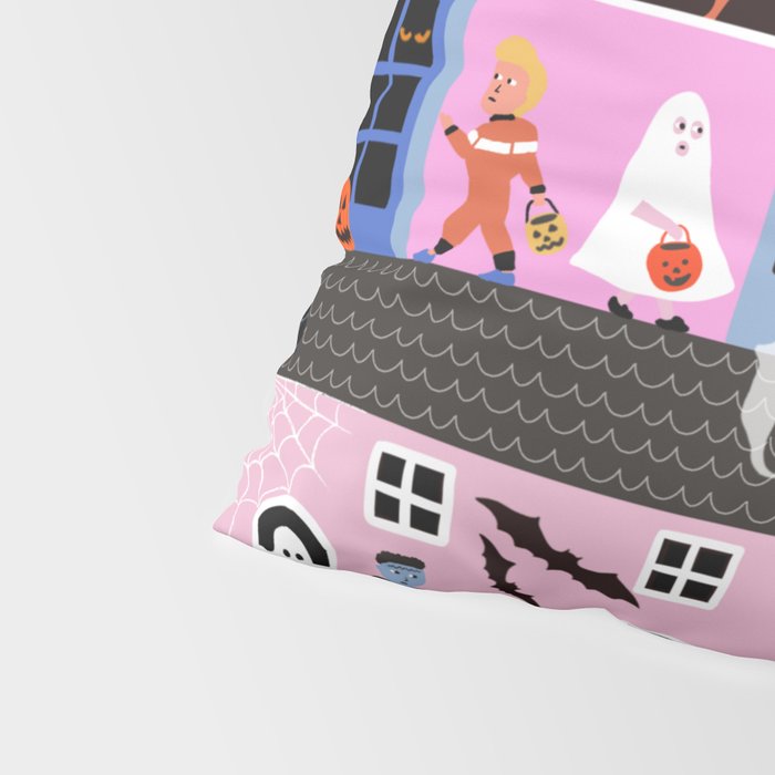 Halloween Houses Pillow Sham Gallery Image 4