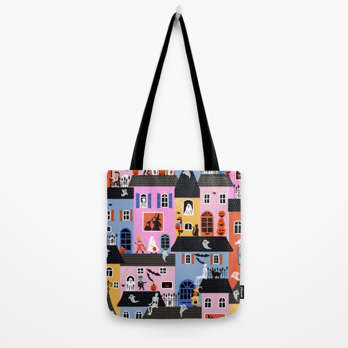 Halloween Houses Tote Bag Gallery Image 2