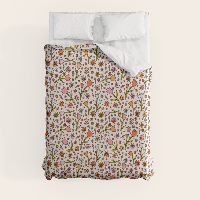 Tulip Print Duvet Cover Gallery Image 3