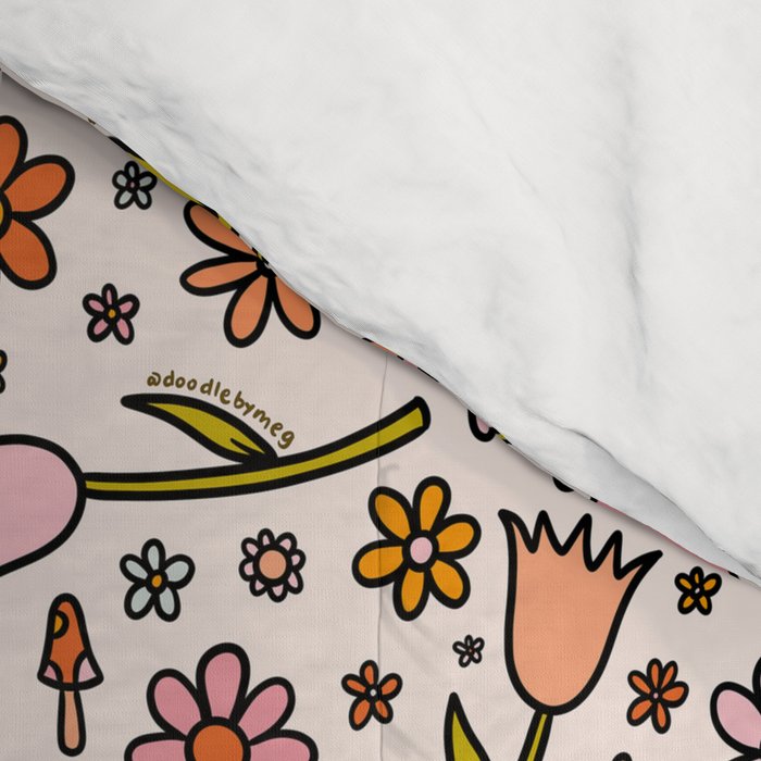 Tulip Print Comforter Gallery Image 4