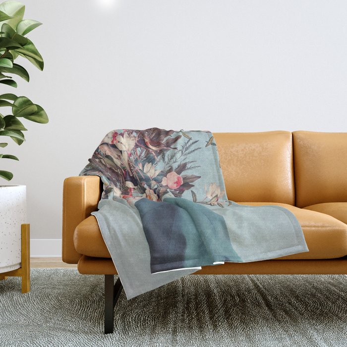 I was hidden but You saw me Throw Blanket Gallery Image 1