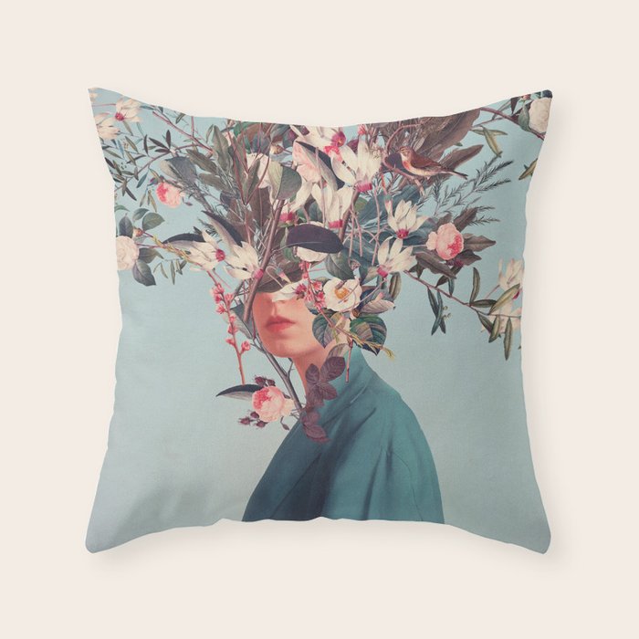 I was hidden but You saw me Throw Pillow Gallery Image 1
