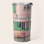La Maison Rose Cafe in Paris Travel Mug Gallery Image 2