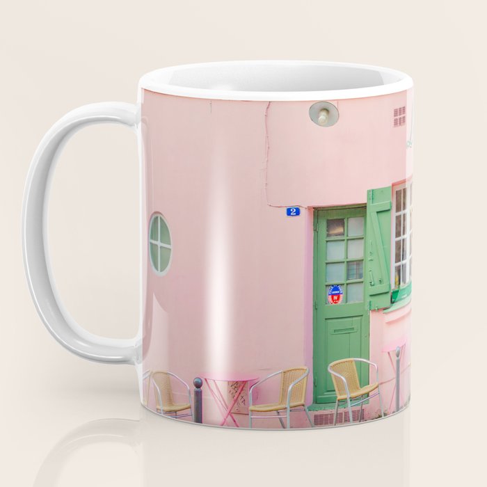 La Maison Rose Cafe in Paris Coffee Mug Gallery Image 3