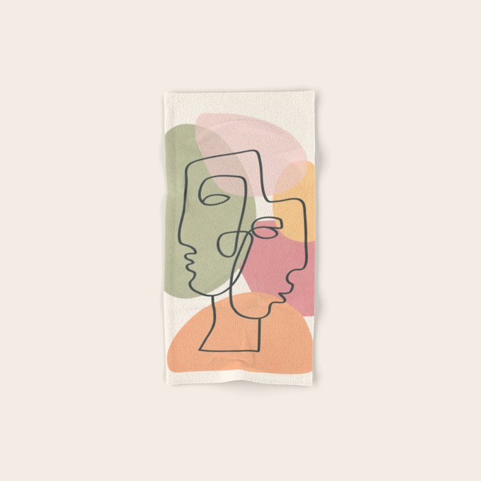 Abstract Profiles 04 Bath Towel Gallery Image 1