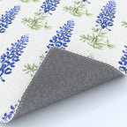 Texas bluebonnet in watercolor Rug Gallery Image 4