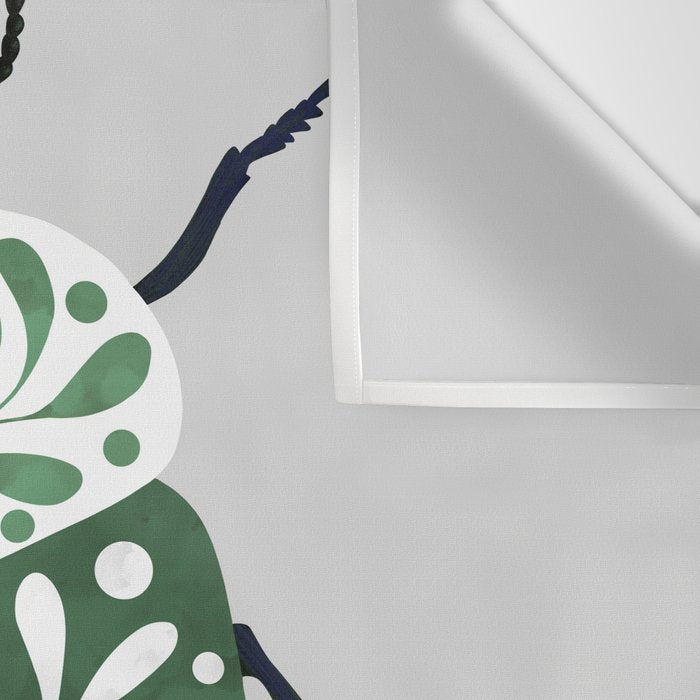 Beetle and leaves Wall Tapestry Gallery Image 3
