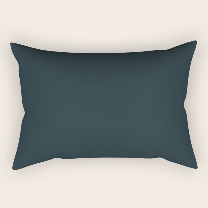Solid Mineral Dust Rectangular Pillow Gallery Image 2