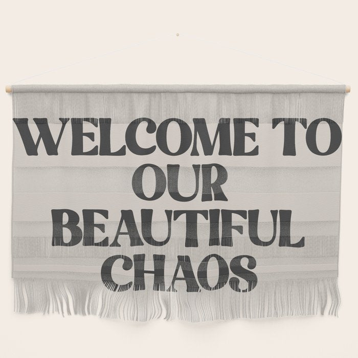 Funny Retro Family Love Quote Wall Hanging Gallery Image 1
