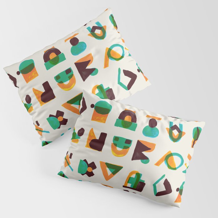 Shape of thoughts Pillow Sham Gallery Image 3