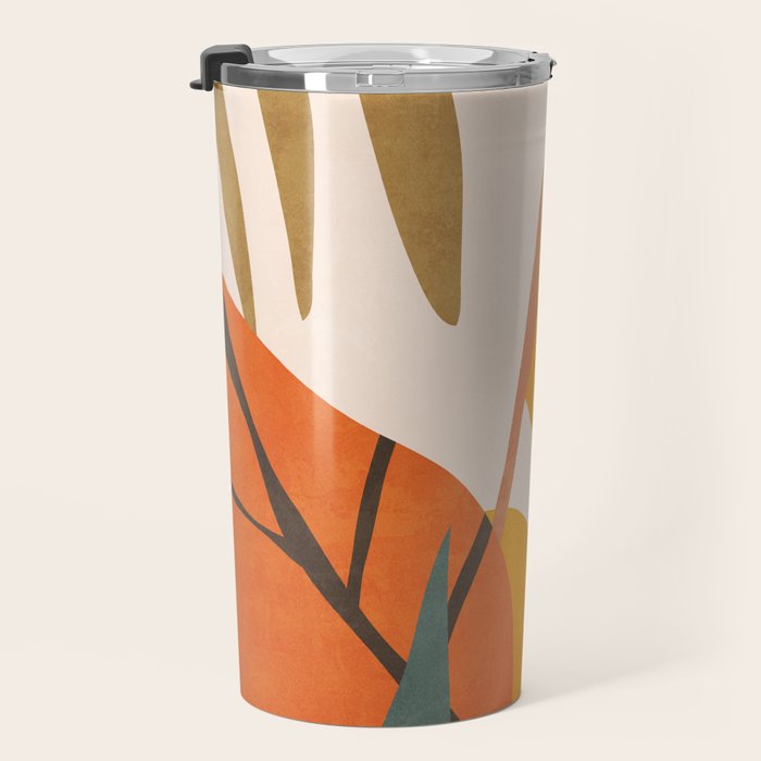 Abstract Art Jungle 5 Travel Mug Gallery Image 3