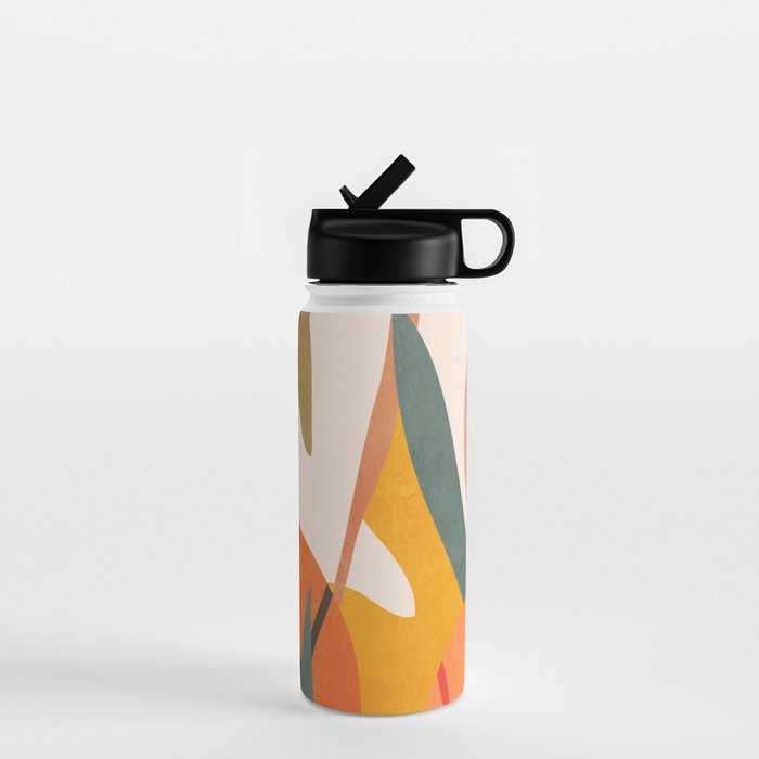 Abstract Art Jungle 5 Water Bottle Gallery Image 1