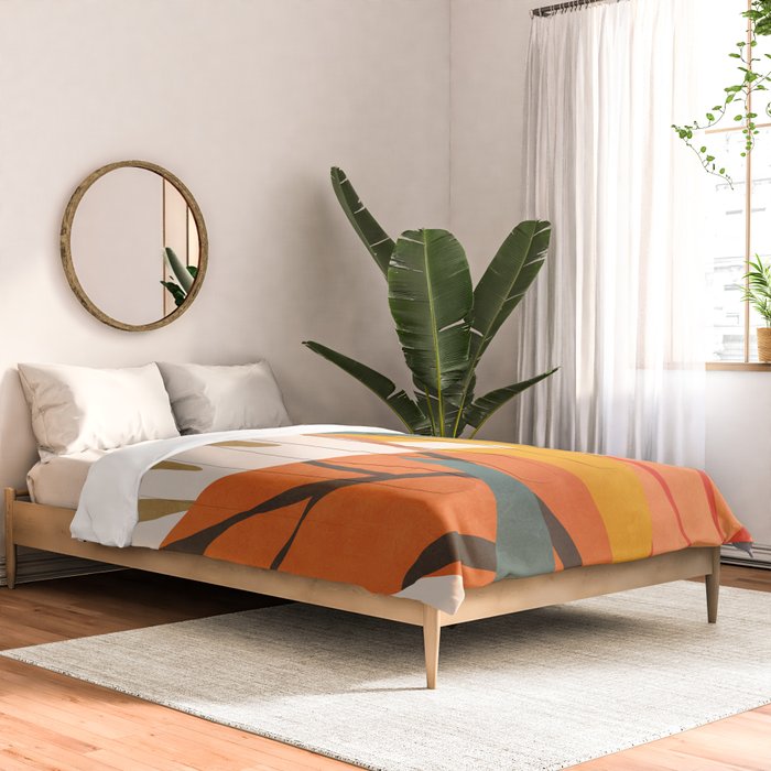 Abstract Art Jungle 5 Comforter Gallery Image 2
