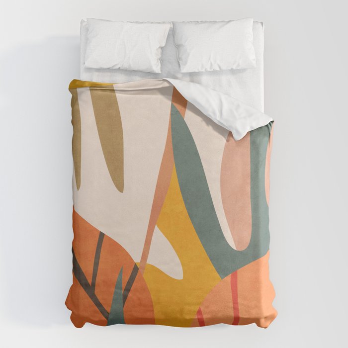 Abstract Art Jungle 5 Duvet Cover Gallery Image 6
