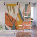 Abstract Art Jungle 5 Wall Mural Gallery Image 1