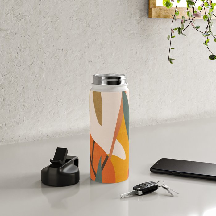 Abstract Art Jungle 5 Water Bottle Gallery Image 4