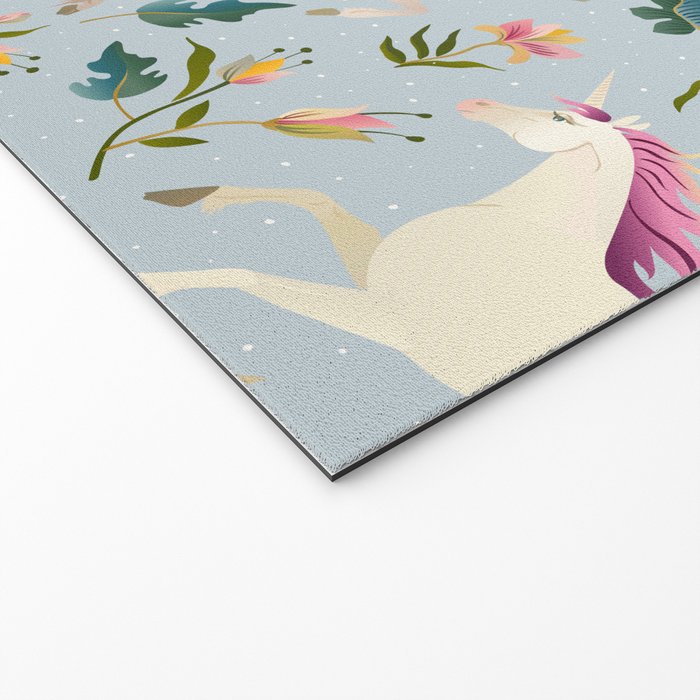 Magical Unicorn Welcome Mat Gallery Image 2