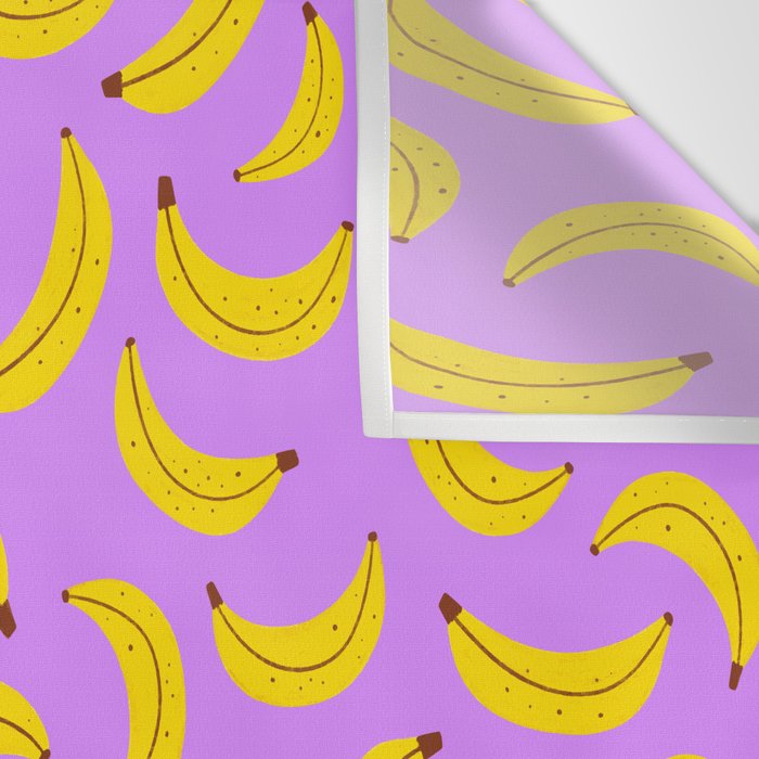 Banana Pattern Wall Tapestry Gallery Image 3