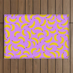 Banana Pattern Outdoor Rug Gallery Image 1