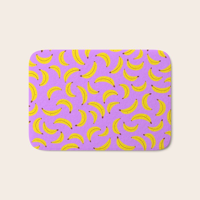Banana Pattern Bath Mat Gallery Image 1