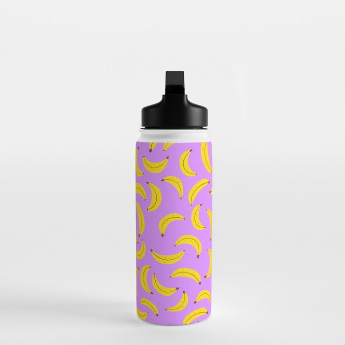 Banana Pattern Water Bottle Gallery Image 3