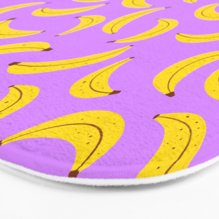 Banana Pattern Bath Mat Gallery Image 3