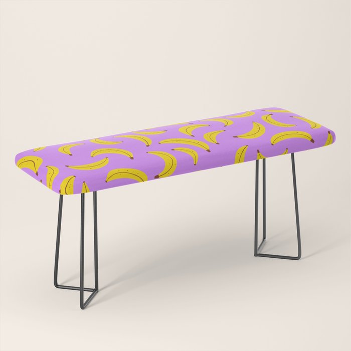 Banana Pattern Bench Gallery Image 1