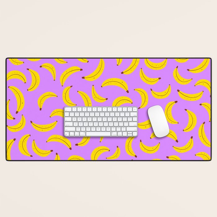 Banana Pattern Desk Mat Gallery Image 1