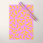 Banana Pattern Wrapping Paper Gallery Image 1