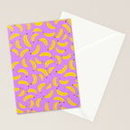 Banana Pattern Stationery Card Gallery Image 2