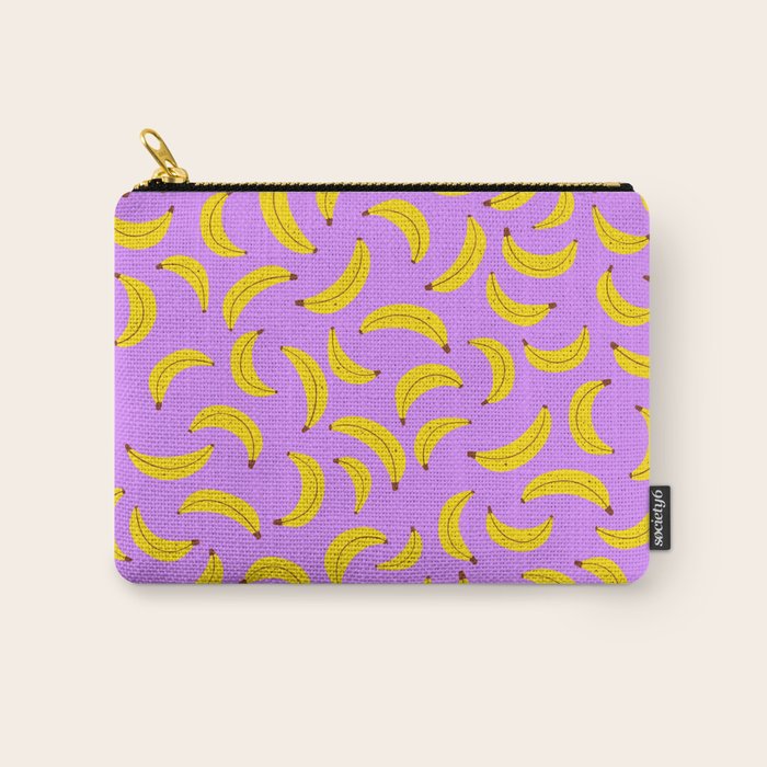 Banana Pattern Carry All Pouch Gallery Image 1