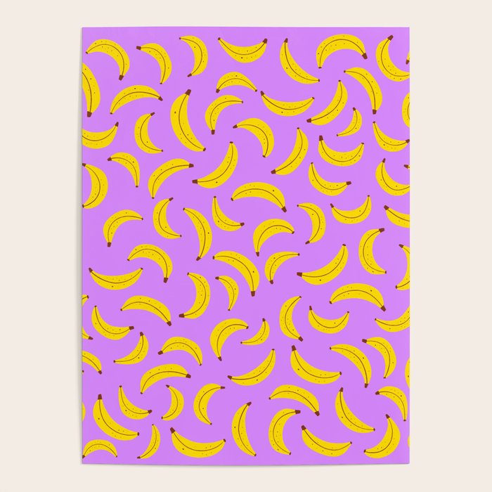 Banana Pattern Poster Gallery Image 4