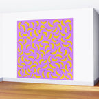 Banana Pattern Wall Mural Gallery Image 2