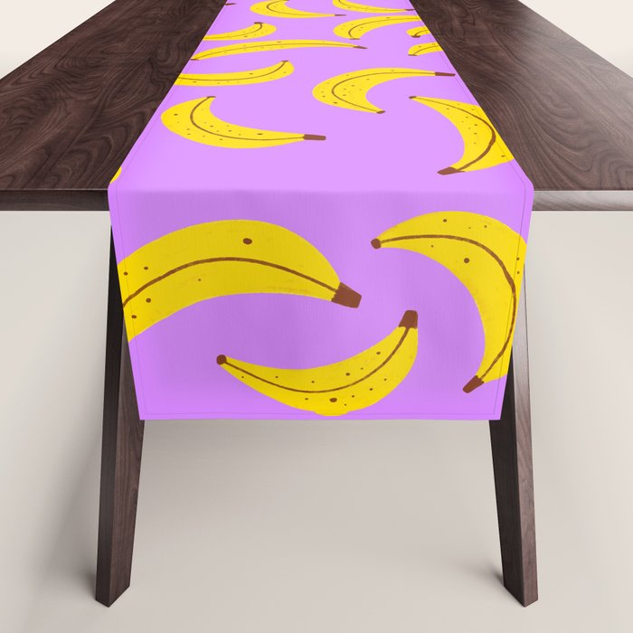 Banana Pattern Table Runner Gallery Image 1